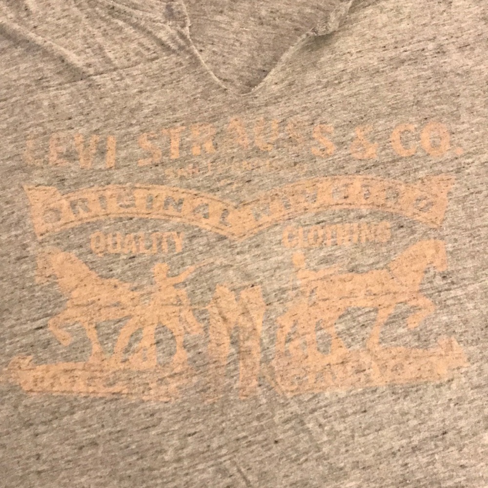 Loose fit Levi Gray Tee Shirt